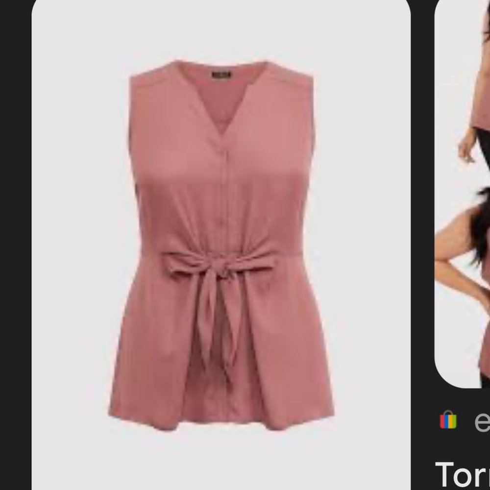 Torrid Peplum Shirt